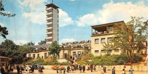 B35590 Berlin Look out Tower Muggelturm bent  germany