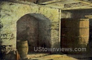 Cellar of Old Fort Johnson - Amsterdam, New York NY  