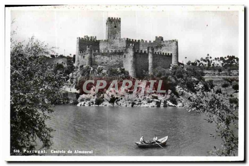 Old Postcard Portugal Castelo Aimourol