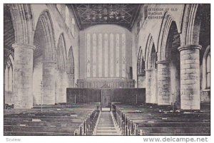 Interior Of Old Machar Cathedral, ABERDEEN, Scotland, UK, 1900-1910s