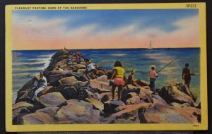 Wildwood, NJ - Pleasant Pastime Here at the Seashore - 1951