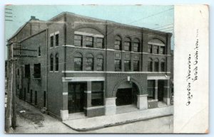 RED OAK, Iowa IA ~ OPERA HOUSE Montgomery County 1909 Photoette Postcard