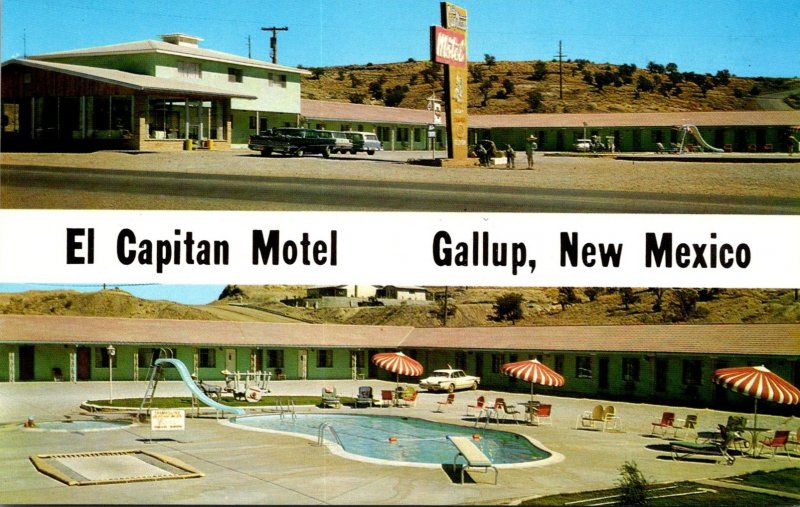 New Mexico Gallup El Capitan Motel