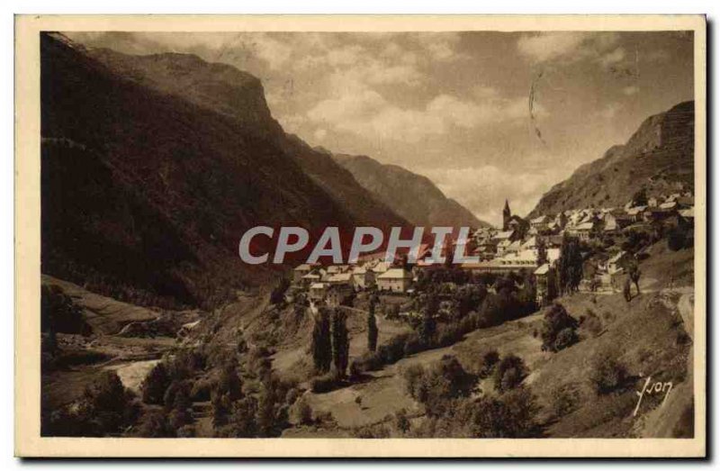 Old Postcard The Village Grave And Valley Of The Romanche