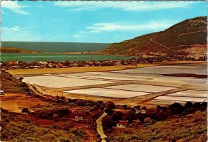 St~Sint Maarten, Netherlands Antilles  SALT-PANS (Ponds) & HOMES  4X6 Postcard