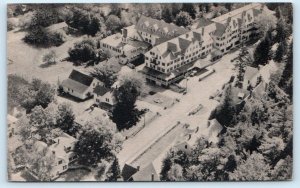 BAR HARBOR, Maine ME ~ Aerial View MALVERN HOTEL Hancock County Postcard