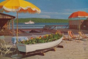 Starnberger See Undosa Bad Mit MS Tutzing Boat Of Flowers German Postcard