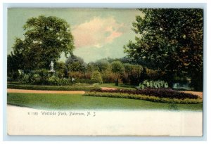 1905 Westside Park, Paterson, New Jersey NJ Antique Unposted Postcard