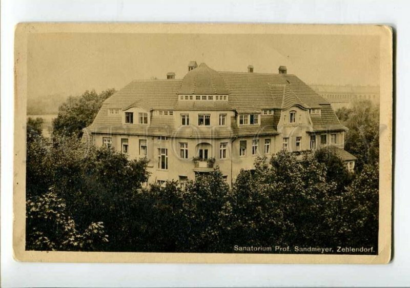 3151865 Germany ZEHLENDORF Sanatorium Prof. Sandmeyer Vintage