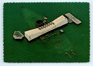 USS Arizona Memorial pearl Harbor Honolulu HI Postcard