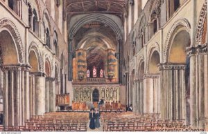 ROCHESTER, Cathedral, 1901-07; The Nave, East; TUCK 7348