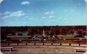 View Pavilion Forest Park St Louis MO Missouri Postcard Dexter VTG UNP Vintage 
