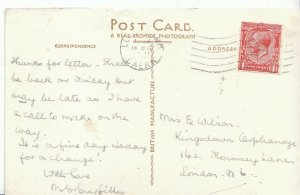 Genealogy Postcard - Family History - Wilson - Hornsey Lane - London N.6  U1269