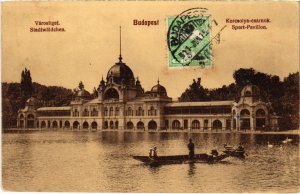 CPA BUDAPEST Korcsolya csarnok HUNGARY (1271102)