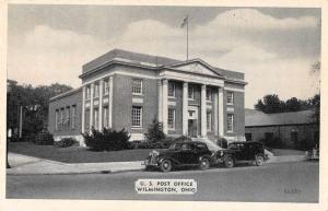 Wilmington Ohio Post Office Antique Postcard J60361