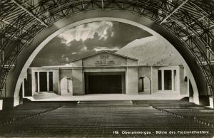 Germany - Oberammergau. Theatre of the Passion Play.   *RPPC