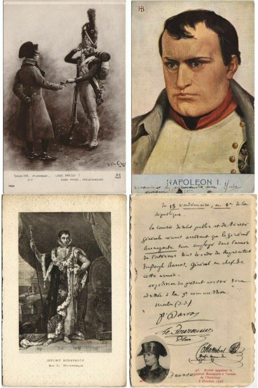 NAPOLEON HISTORY 97 CPA Pre-1940 (L4515)