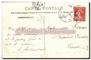 Old Postcard Panorama Niort took Dungeon