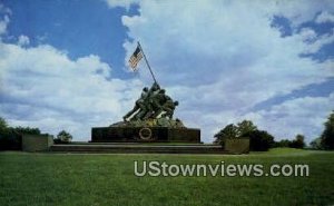 US Marine Corps War Memorial - Arlington, Virginia VA  