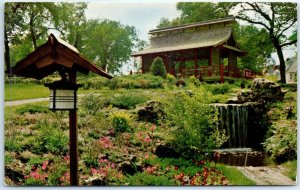 M-62823 Japanese Garden Washington Park Waterloo Iowa