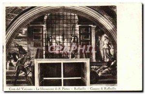 Postcard Old Citta del Vaticano the liberazione di S Pietro di Raffaello Raff...