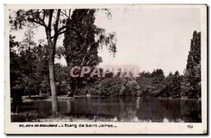 Paris Postcard Old l & # 39etang Saint James