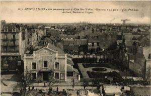 CPA St-NAZAIRE - Vue panoramique - Cote Rue Waldech-Rousseau - Au (650103)