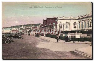 Deauville - Promenade Terrace - Automotive - - Old Postcard