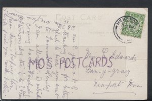 Family History Postcard - Edwards - Dan-Y-Graig, Newport, Wales  RF1738