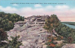 Illinois Rock River Valley Castle Rock On Rock River Black Hawk Trail