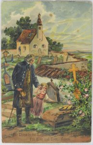 Deliver Us From Evil, Thine is the Kingdom The Power & Glory - Vintage Postcard