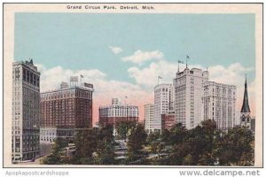 Michigan Detroit Grand Circus Park