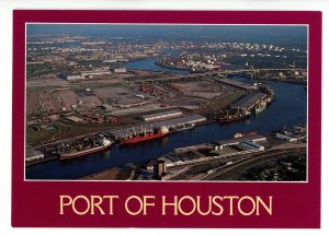 TX -  Houston. Port of Houston, Aerial View        (4x6)