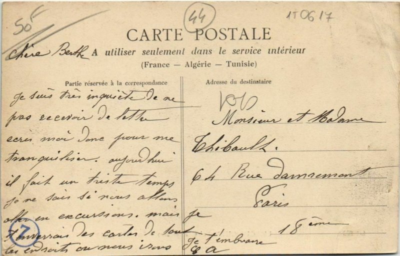 CPA LE POULIGUEN Entrée du port (150617)