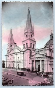 Guadalajara Jalisco Mexico Postcard Cathedral Building c1910 RPPC Photo