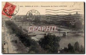 Paris - 4 - Overview of Paris Old Postcard
