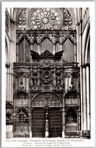 Toledo - Cathedral Poor Of Hanes And Organ Of The Emperor Photo RPPC Postcard