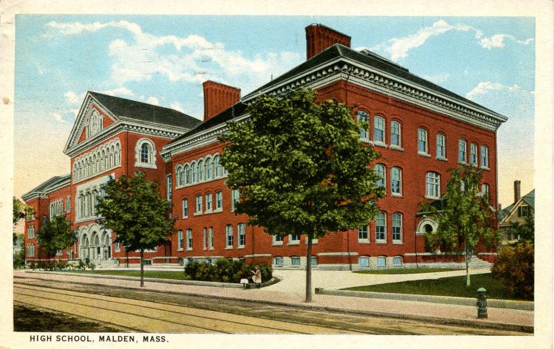 MA - Malden. High School