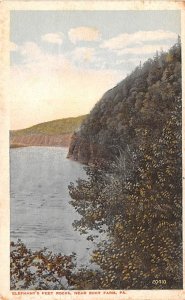 Elephant's Feet Rocks near Eddy Farm - Eddy Farm, Pennsylvania PA Postcard