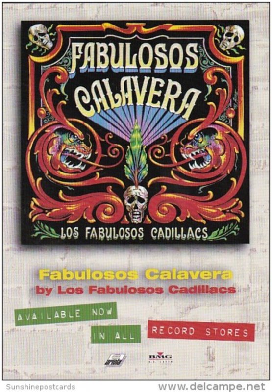 Advertising Fabulosos Calavera Tower Records