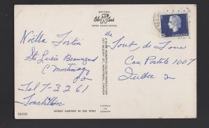 Canada Wheat Harvest in the West - Tractor Combines pm ~ Chrome