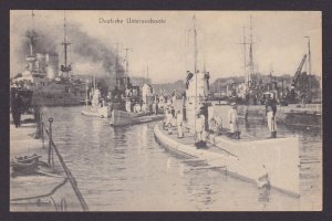 GERMANY, Postcard, The submarine, WWI, Unposted