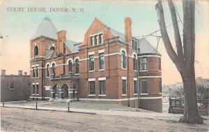 Dover New Hampshire Court House Antique Postcard J51453