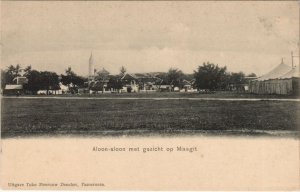 PC PASOEROEAN ALOON-ALOON MET GEZICHT OP MISEGIT INDONESIA (a26000)