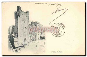 Old Postcard Narbonne L & # City 39hotel