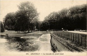 CPA Chantilly- La Cascade du Grand Canal FRANCE (1008748)