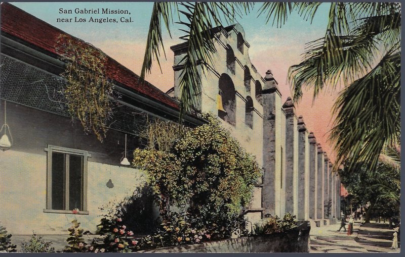 SAN GABRIEL MISSON NEAR LOS ANGELES CALIFORNIA