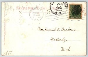 The Armory  Utica  New York   Postcard  1908