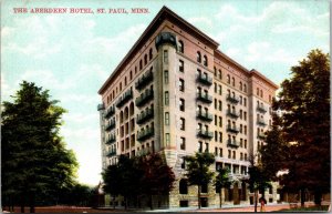 Postcard The Aberdeen Hotel in St. Paul, Minnesota~52