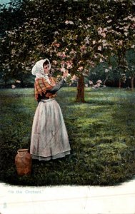 Farming Scene In The Orchard Tucks Rural Life